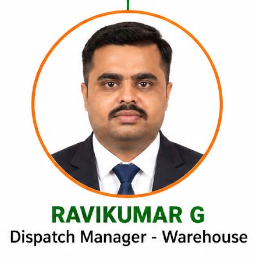 Ravikumar G — Dispatch Manager — Warehouse